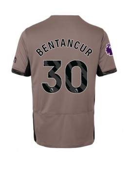 Billige Tottenham Hotspur Rodrigo Bentancur #30 Tredjedrakt Dame 2023-24 Kortermet